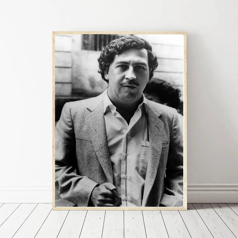 Пабло Эскобар Искусство Шелковый плакат фотографии для гостиной|Рисование и