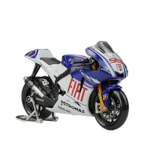 Maisto 1:10 2009 Yamaha Fiat YZR-M1 JORGE LORENZO модель мотоцикла#99 Новинка в коробке