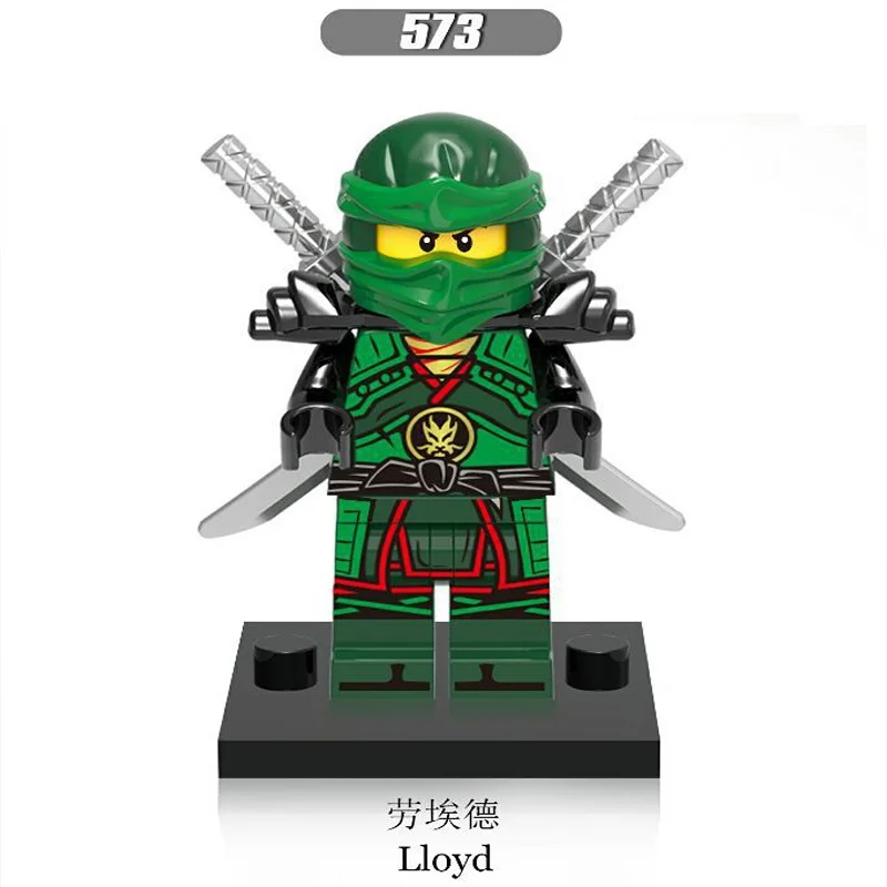 Горячая кукла ниндзя emmet строительные блоки игрушки ninjagoo для детей adon Kai Jay Zane