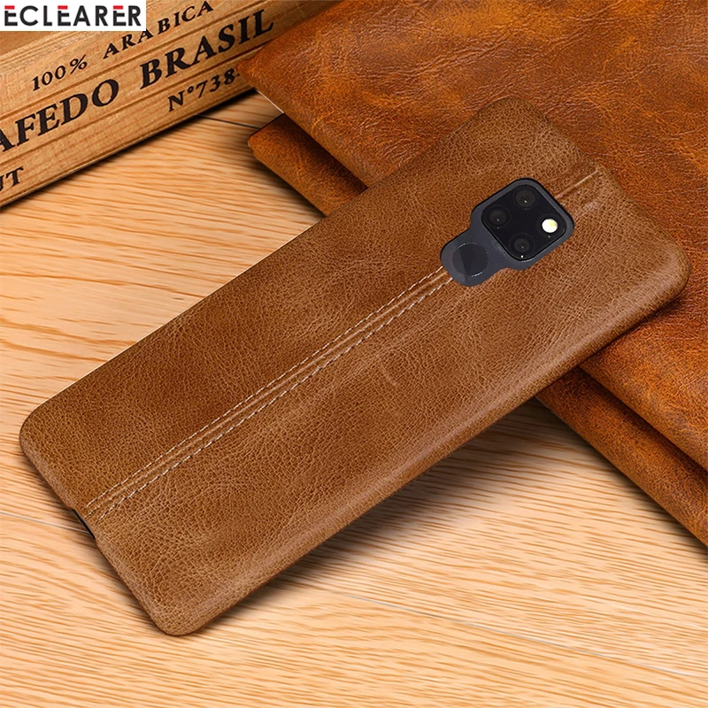 Huawei Mate 20 Pro Case Genuine Leather For X Cover Luxury Stitching Original | Мобильные телефоны и аксессуары