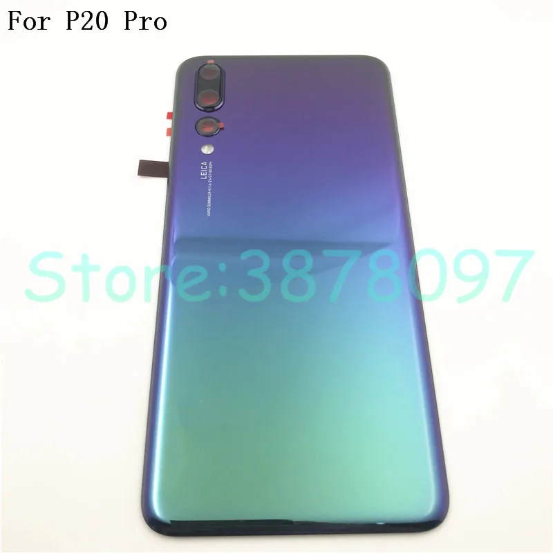 Оригинал для Huawei P20 Pro задняя крышка батарейного отсека корпус стеклянная панель