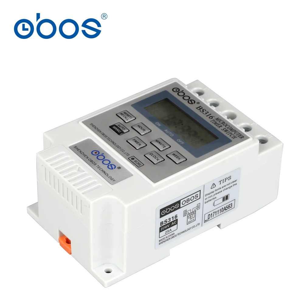 beautiful good quality good price 220V timer switch relay 24 hours timer switch with 10 times on/off time set range 1min-168H