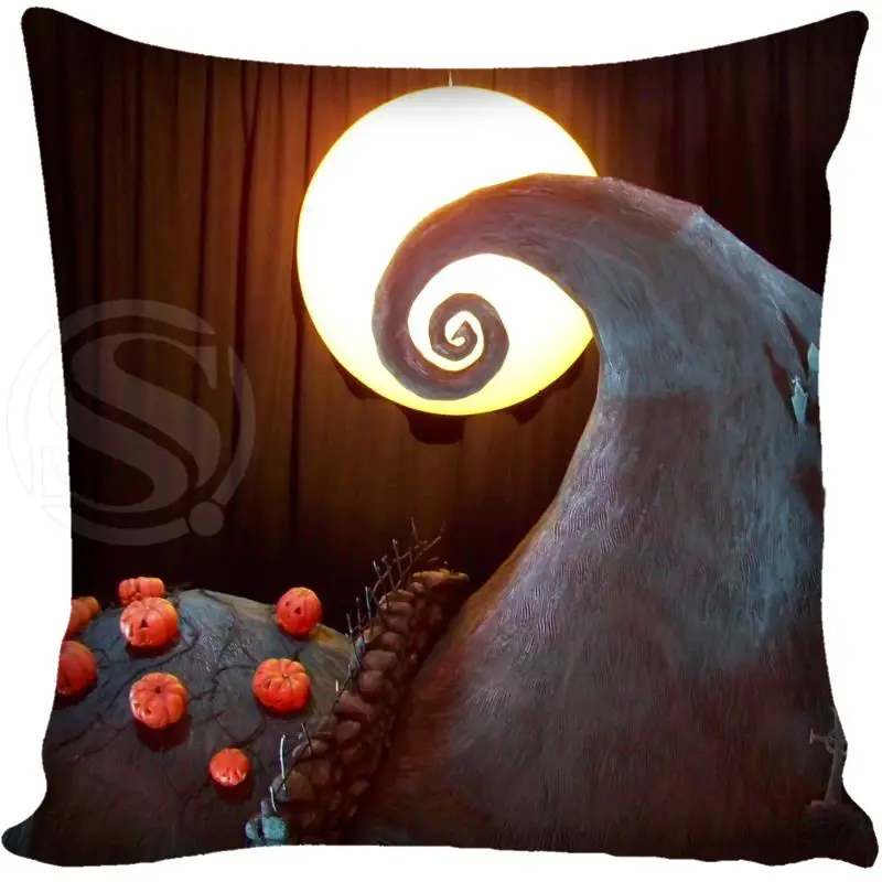 Pillowcase Пользовательские Джек Кошмар перед наволочка площади молнии домой декоративная наволочка две стороны печатных 35X 35, 40 X40 45X45 60X60 - Цвет: Pillowcase