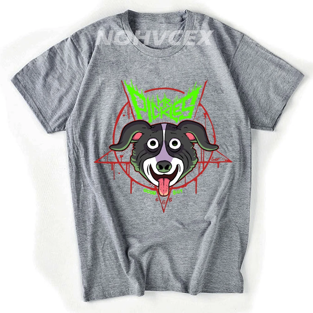 Mr. Pickles модная футболка с коротким рукавом и круглым вырезом