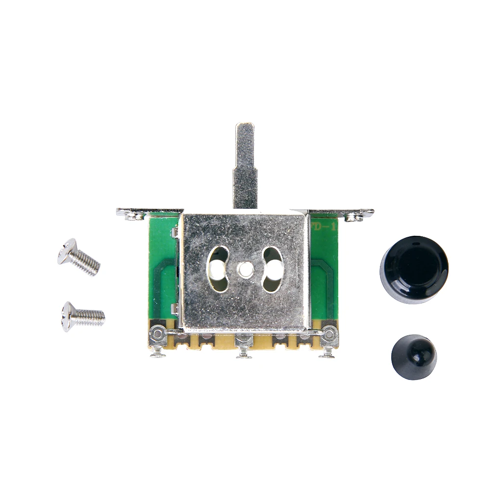 Perfeclan 3 Way Blade Switch W/2 черные ручки гитарные части и аксессуары для электрогитара