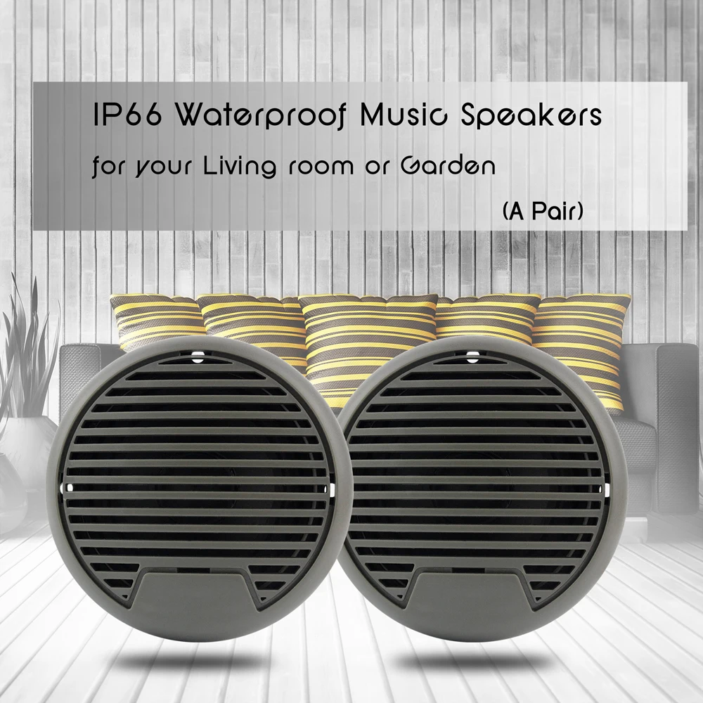 

140W 3 Inch Heavy Duty Mini Marine Waterproof Outdoor Motorcycle Car Speakers for ATV UTV Tractor Boat Yacht Surface Mounted