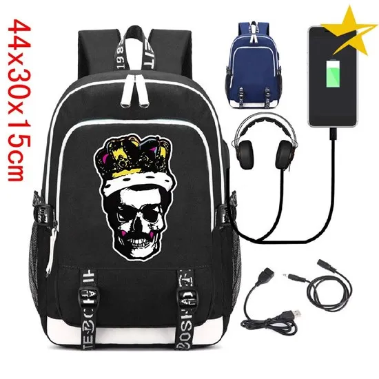 Suncomics Фредди Меркьюри рюкзак usb зарядка ноутбук Противоугонный унисекс школьные
