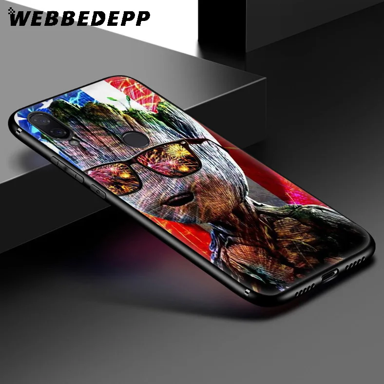 WEBBEDEPP Guardians for Galaxy Groot Soft Case Xiaomi Redmi K20 7A 4A 4X 5 5A 6 6A S2 Note 8 4 7 Pro Plus Prime |