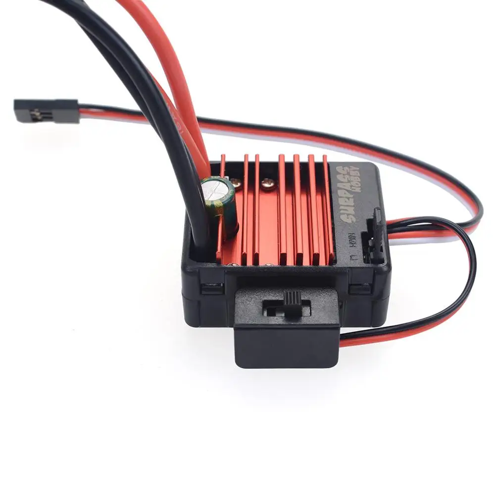 SURPASSHOBBY 60A щеточный ESC для радиоуправляемого двигателя с 5 разъемами 540 двигатель