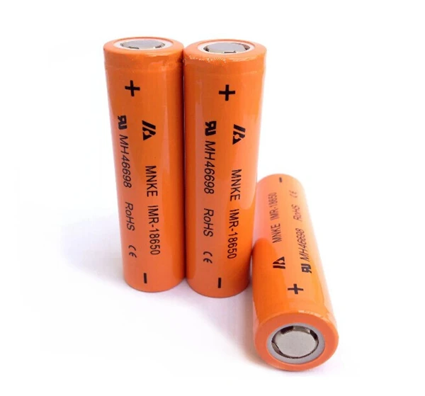 

High quality MNKE IMR-18650 IMR 18650 3.7V 3.6v 1500mAh Lithium-ion li-ion Rechargeable chargeable Battery Cell