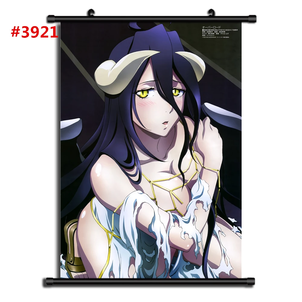 3932 Overlord Anime Manga Wall Poster Scroll Home Decoration Wall Art - Цвет: 3932