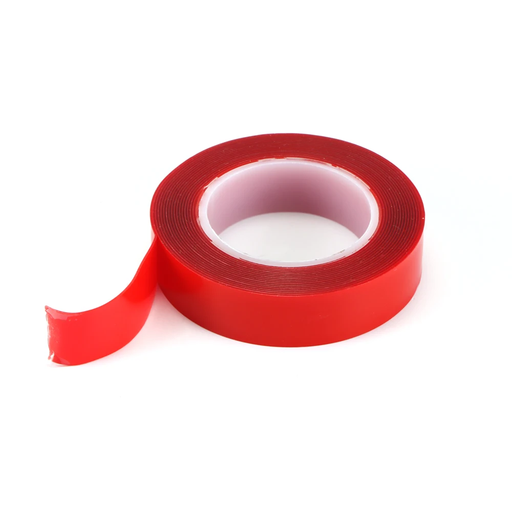 Multi-functional Waterproof 3m Red Double Sided Adhesive Tape Household Car High Strength Acrylic Gel No Traces Sticker | Обустройство
