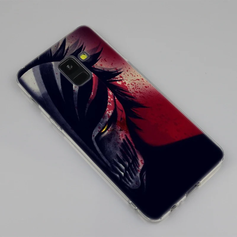 Горячая аниме Bleach Ичиго силиконовый чехол для Samsung Galaxy A50 A30 A10 A40 A6 A8 плюс A20 E A5 A7 2018