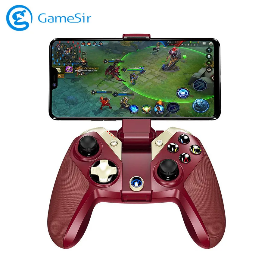 GameSir M2 MFi Bluetooth Красный игровой контроллер беспроводной геймпад без хлопот для
