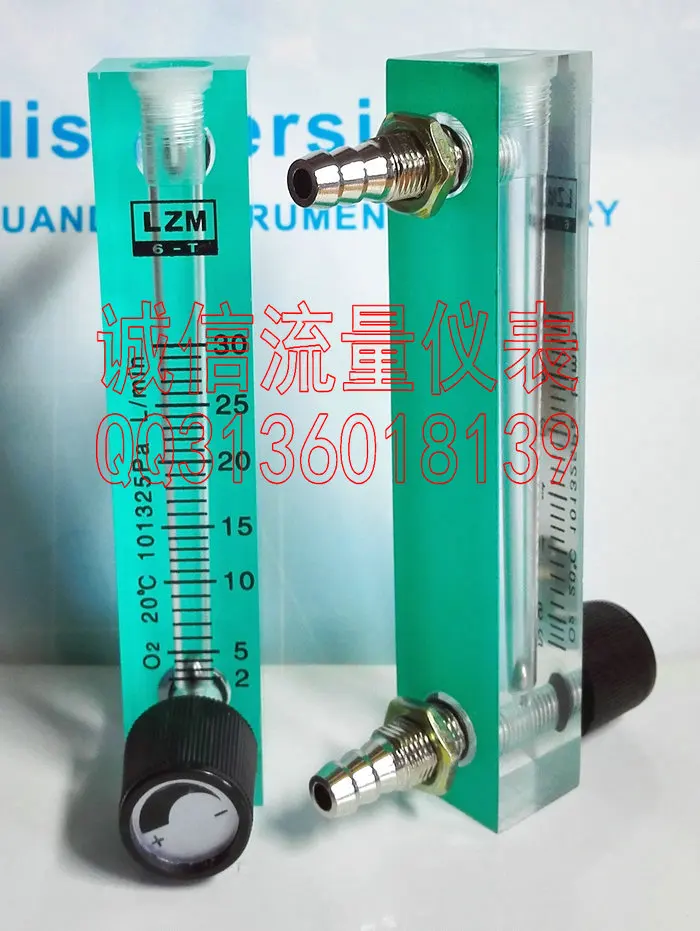 LZM-6T O2 oxygen flowmeter adjtable 2-30 l / min L bar meter small | Обустройство дома