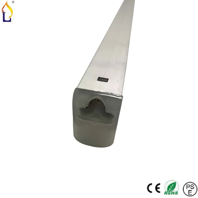 100 шт./лот светодиодный трубки T5 света 48 Вт 8FT 2400 мм smd2835 240 s квадратное покрывало