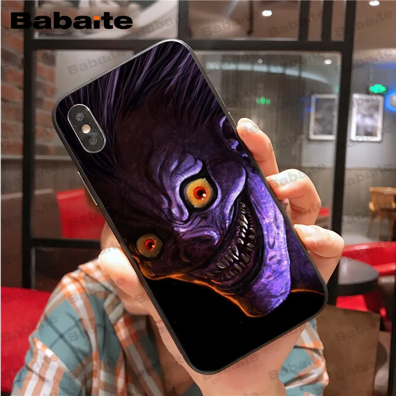 Чехол для iphone 11Pro max с изображением героев мультфильма Death Note роскошный уникальный