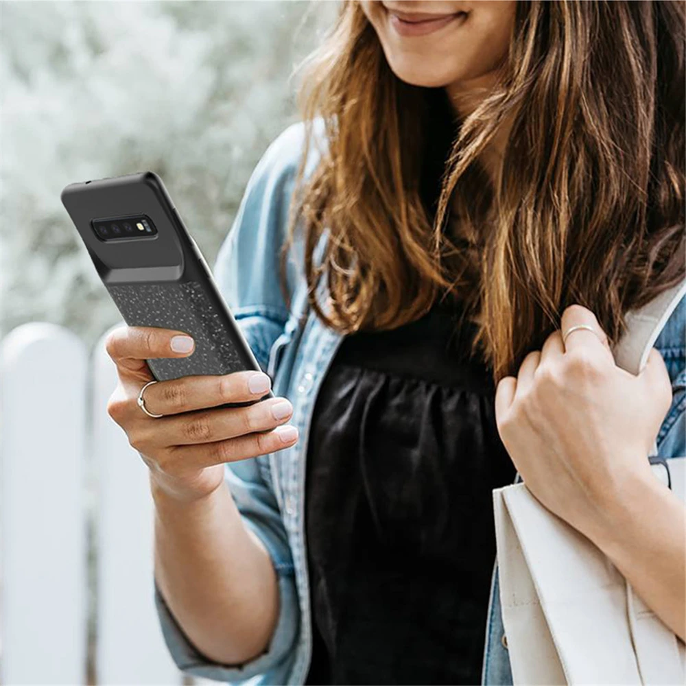 Чехол NTSPACE 4700mAh power Bank для samsung Galaxy S10 чехол силиконовый ударопрочный внешний аккумулятор чехол для зарядки s