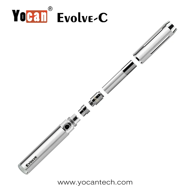 Yocan Evolve-C Набор для электронной сигареты воск кварцевая спираль ручка 650 мАч