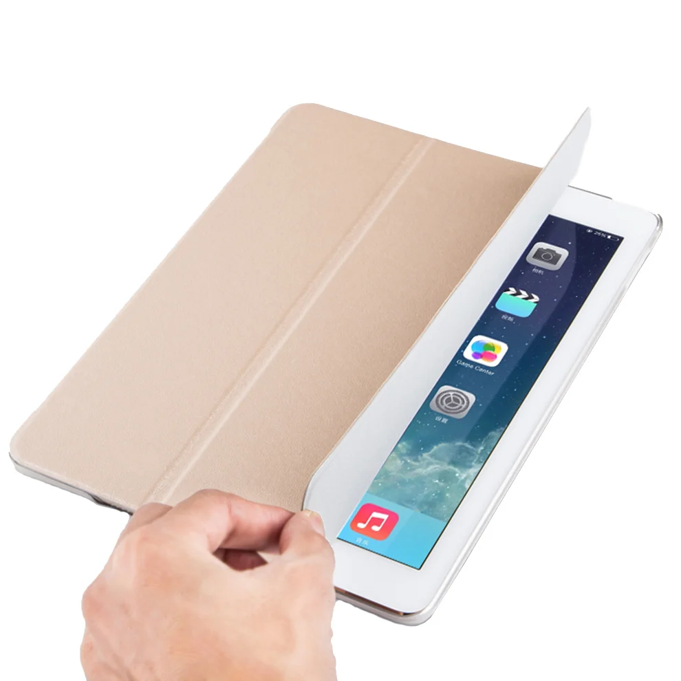 Тонкий умный чехол из искусственной кожи для iPad Pro 11 12 9 &quot2018 2020 /Air 4 Магнитный с