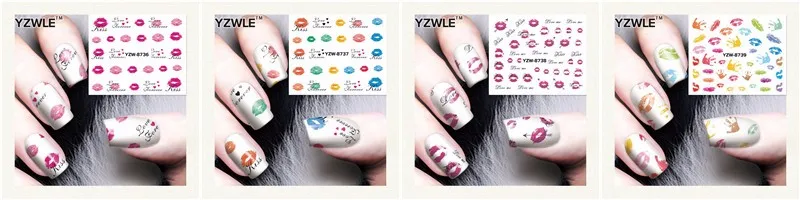 YWK, 10 шт, сделай сам, переводная фольга, переводная наклейка, украшение для красоты, аксессуары для маникюрного салона# XKT-N21