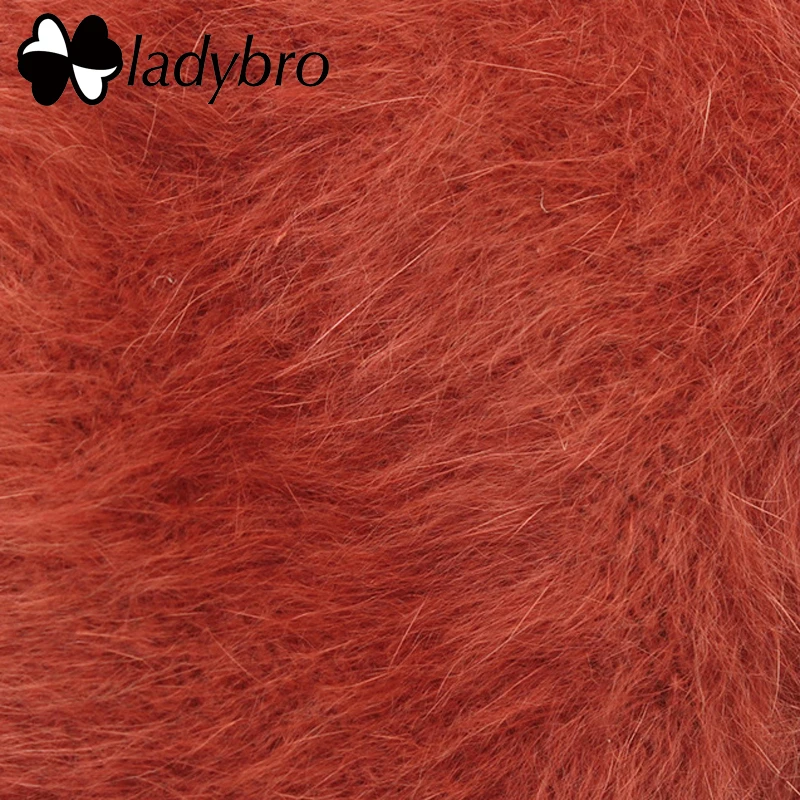 Элегантный однотонный берет Ladybro женская меховая шапка осенне зимняя теплая