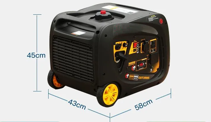Маленький семейный трейлер 3 кВт цифровое преобразование частоты четырехтактный