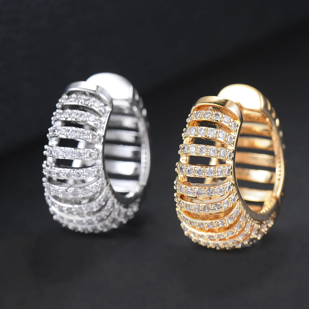 Missvikki модные ювелирные изделия для женщин золотые серьги кольца очаровательный