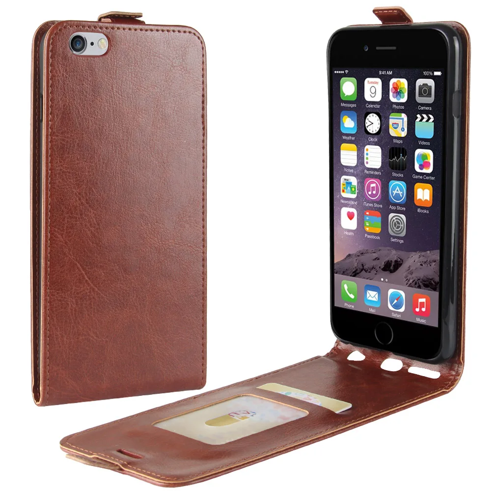 Чехол для Apple iPhone 6 6s 4," Plus 5,5" кожаный чехол с магнитной застежкой флип-чехол защитный чехол с отделением для денег