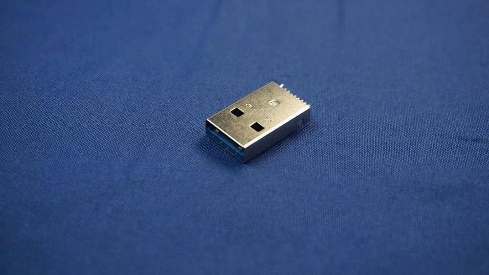50 шт. USB 3 0 разъем A Тип штекер SMT PCB синий изолятор A/M | Обустройство дома