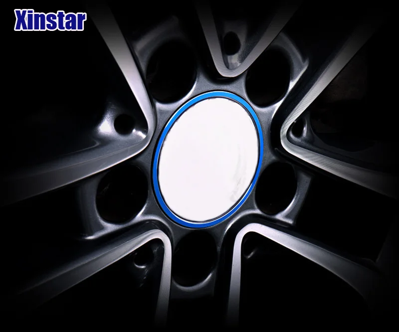4pcs/set car wheel hub ring sticker for Mercedes Benz w117 cla45 w205 c63 w212 e63 w207 w176 a45 x156 gla45 AMG Styling | Автомобили и