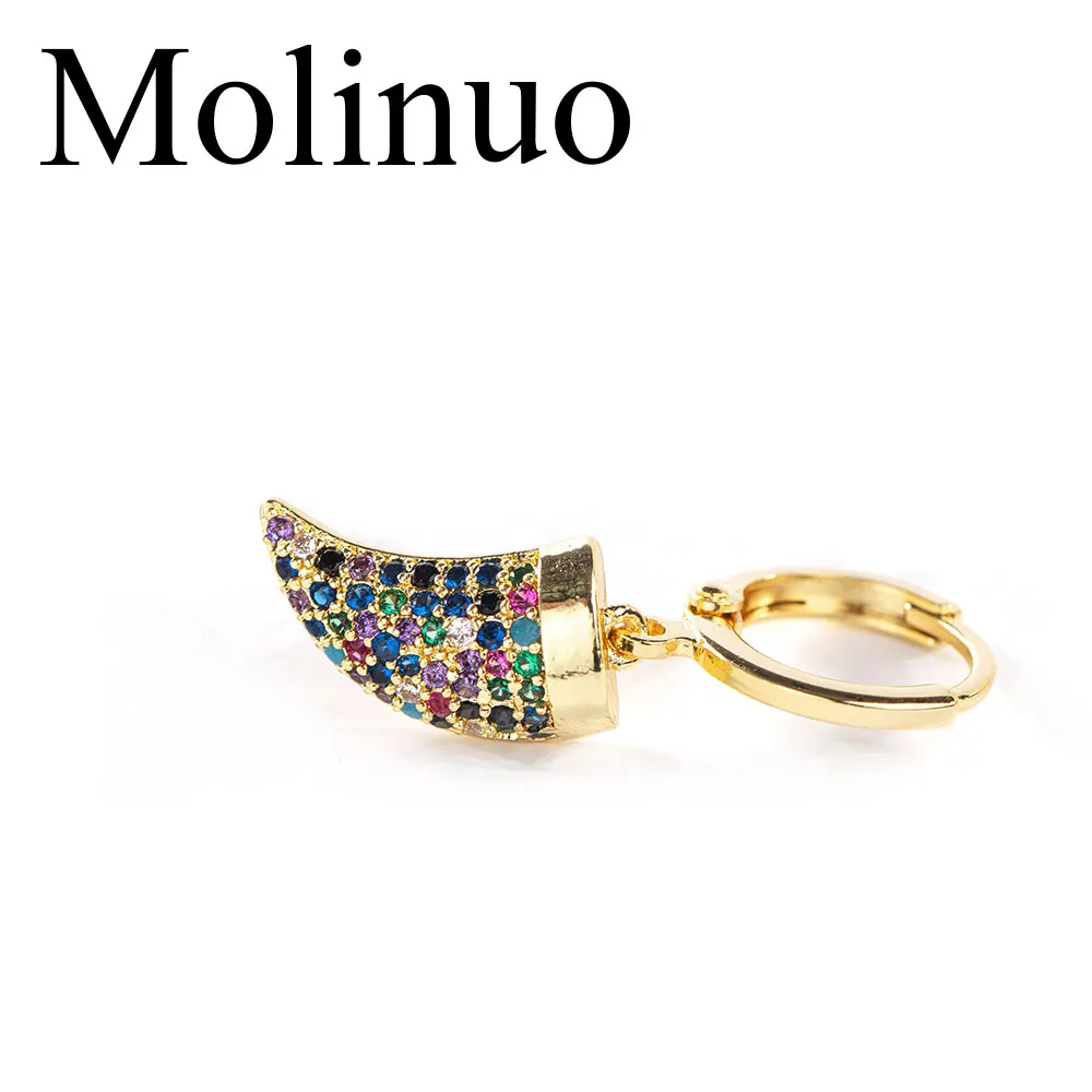 Женские серьги капли Molinuo очаровательные цвета слоновой кости с разноцветным