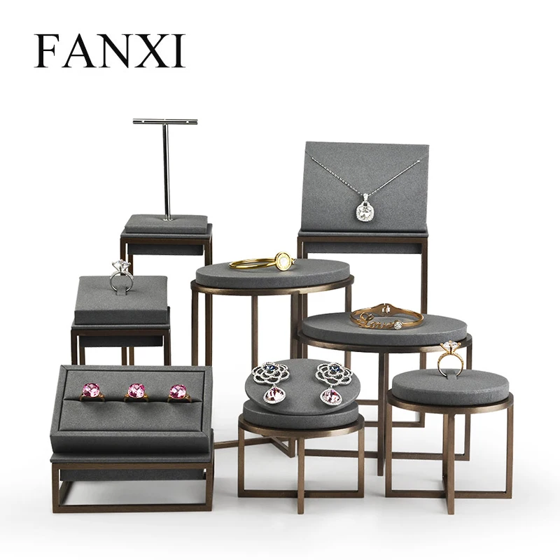 Подставка для ювелирных изделий FANXI витрина колец ожерелий браслетов