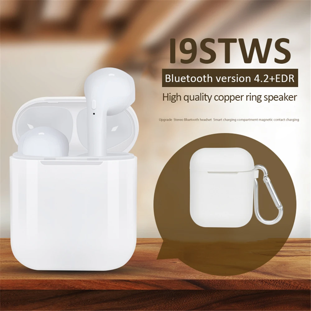 Новые i9s TWS Беспроводные Мини Bluetooth наушники беспроводные гарнитуры с микрофоном
