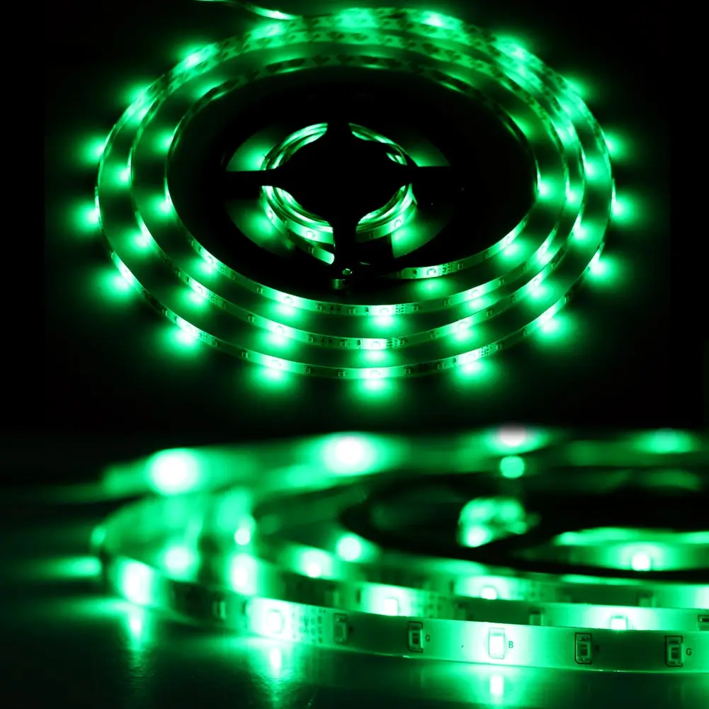 Светодиодная лента 2835 SMD 12 В гибкая Водонепроницаемая светодиодная 5 м 300