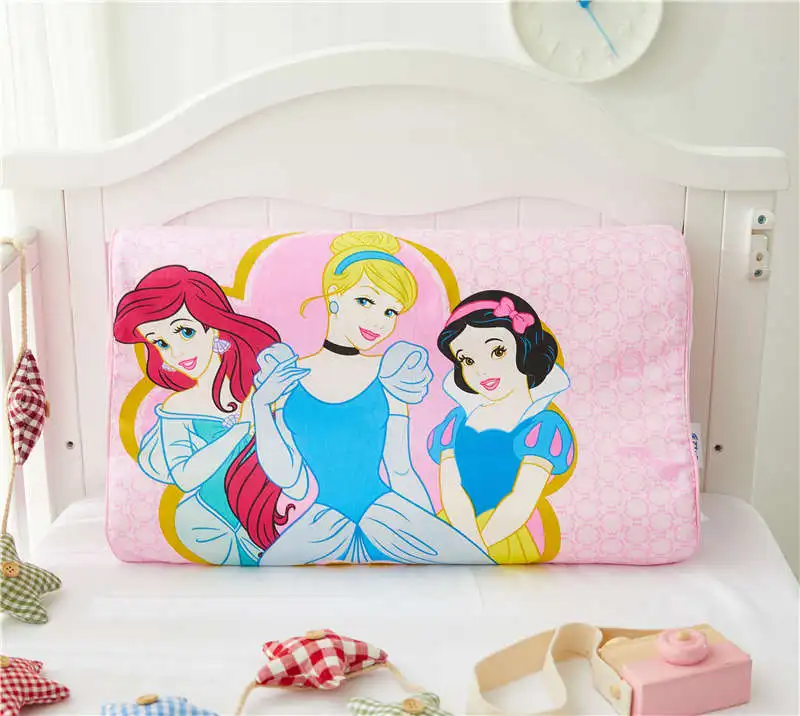 Подушки Disney для девочек постельное белье из латекса шеи украшение дома уход за