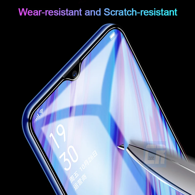 Полное Защитное стекло для OPPO F11 Pro взрывозащищенное Закаленное A9 R19 K1 U1 Защитная