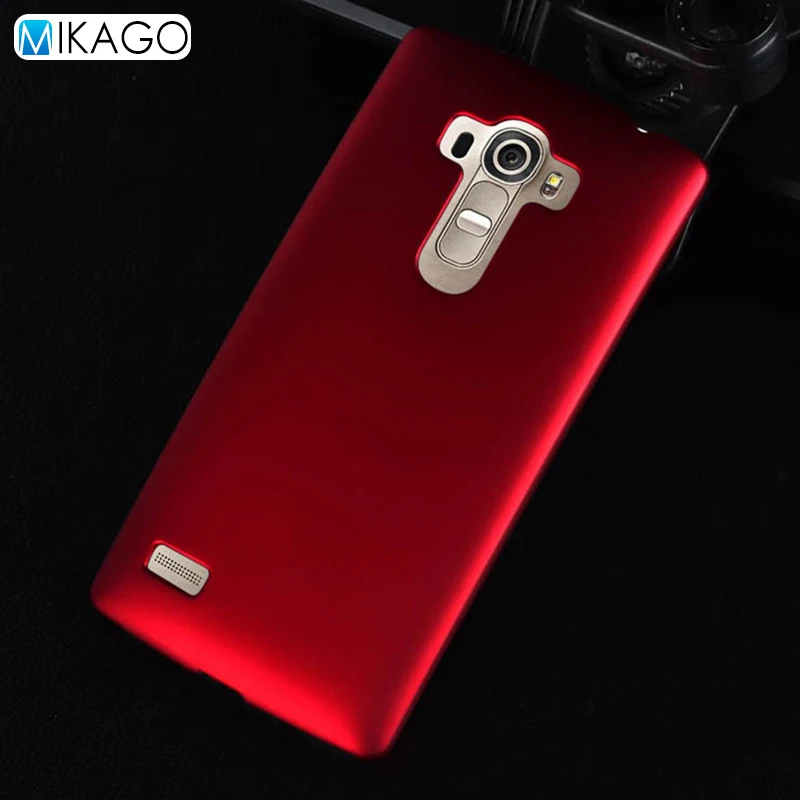 Red Матовая Пластик Coque 5.2For Lg G4 Beat чехол для Lg G4 Beat G4S H736 H735 телефона чехол-лента на заднюю панель - Цвет: Red