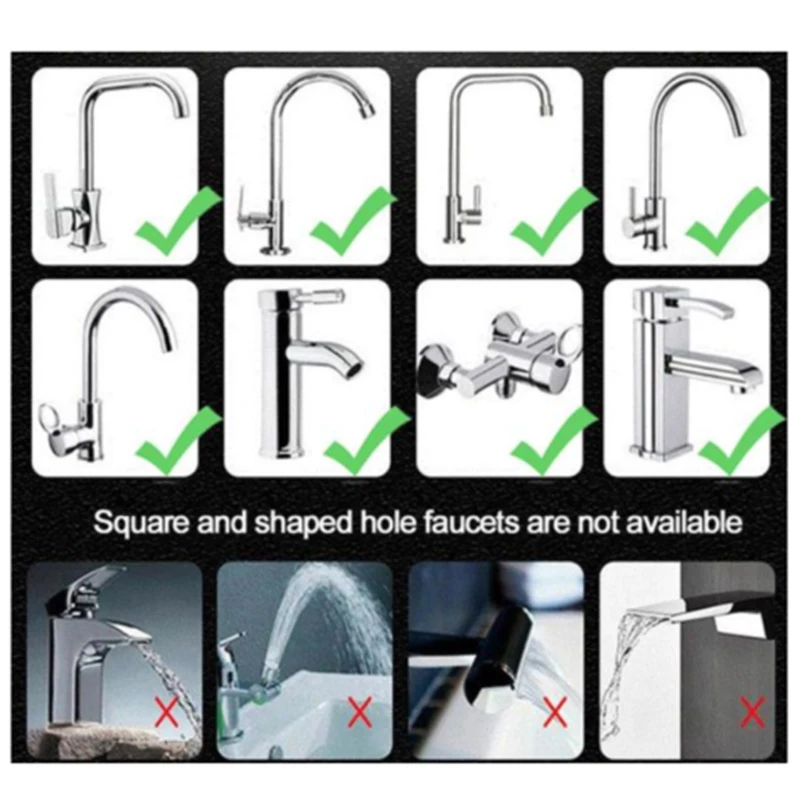 Регулятор напора воды кран для душа сопло Пластиковые регулируемые аксессуары