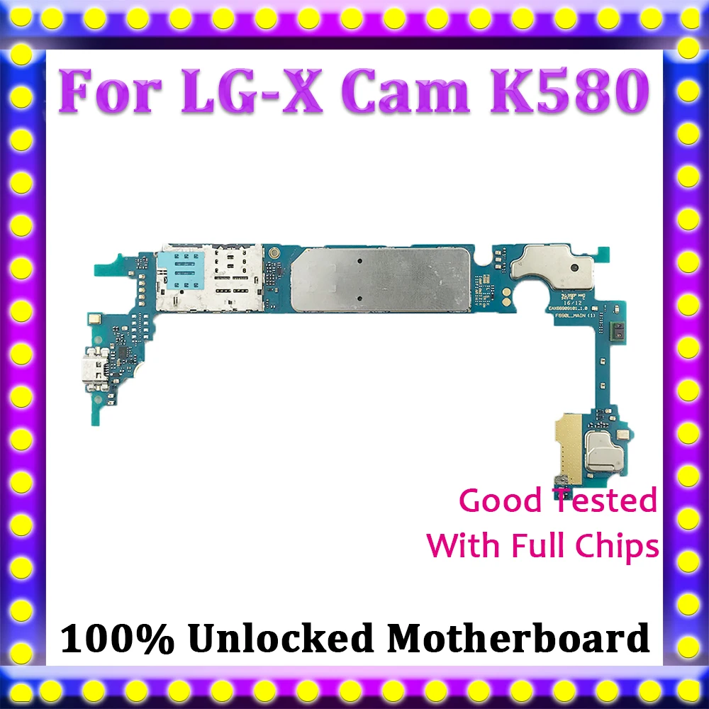 Разборка материнской платы для LG X Cam K580 заводская разблокированная материнская