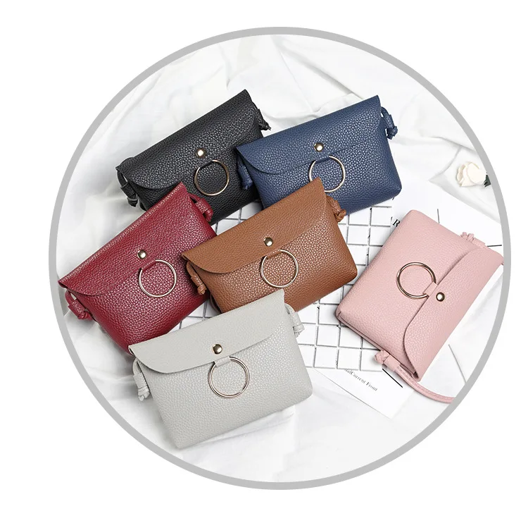 Универсальная горизонтальная кожаная сумка для сотового телефона наплечный