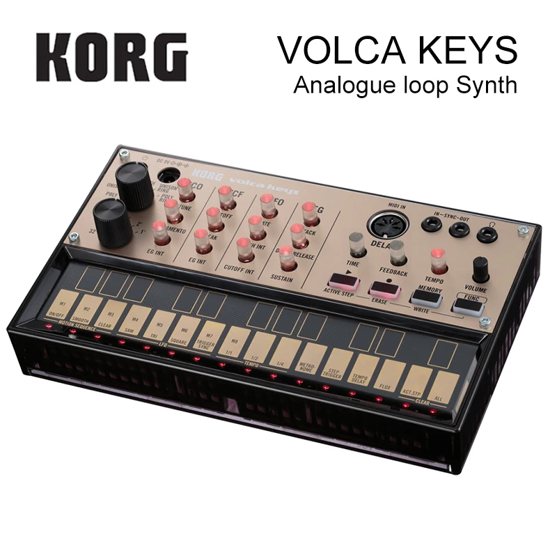 Аналоговый синтезатор Korg Volca Keys полифонический аналоговый звуковой двигатель и