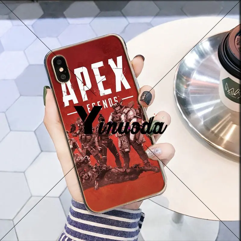 Yinuoda Apex Legends Customer High Quality Phone Case for iPhone 5 5Sx 6 7 7plus 8 8Plus X XS MAX XR | Мобильные телефоны и