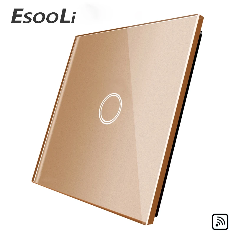 EsooLi умный дом Великобритания Стандартный 1 банда пульт дистанционного