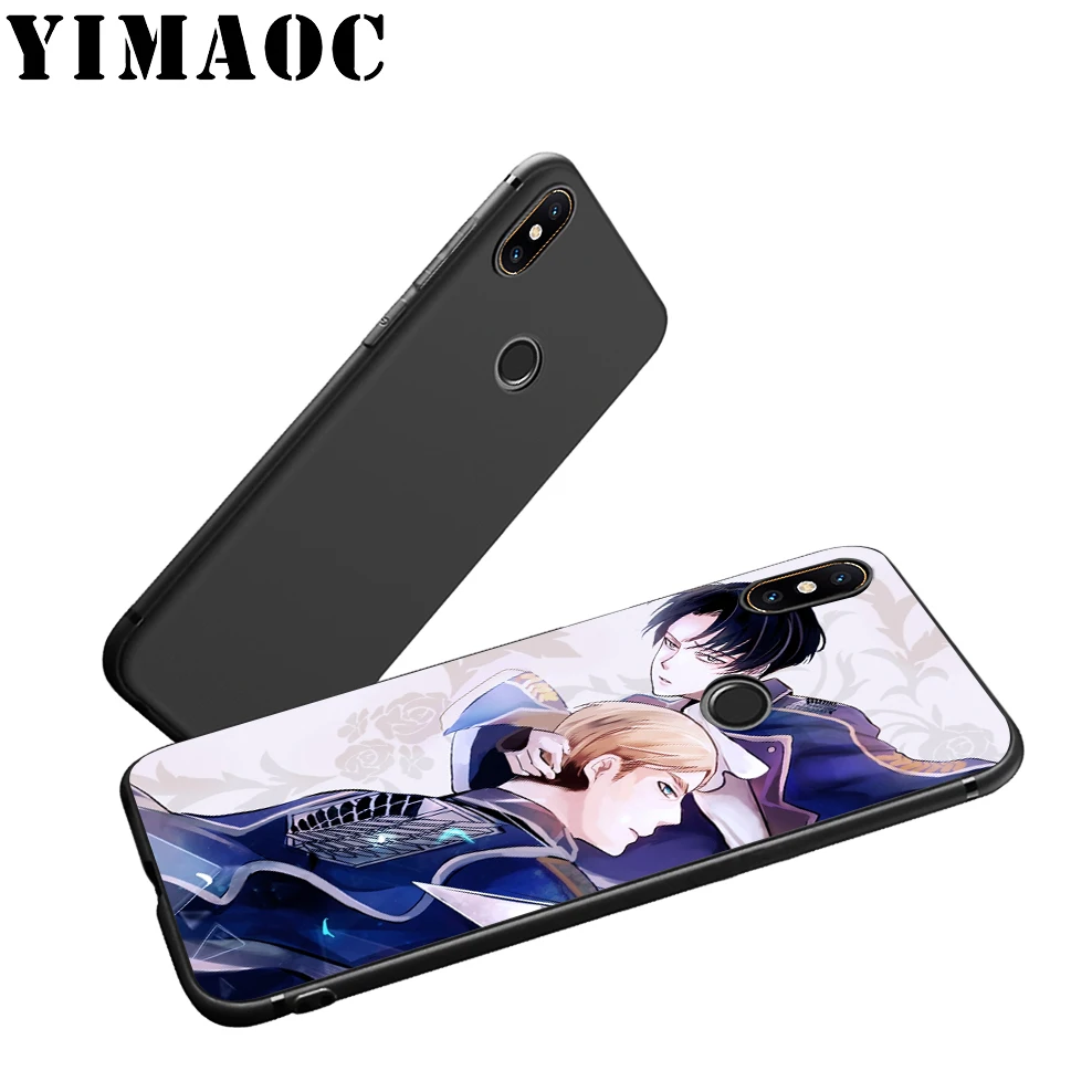 YIMAOC Attack on Titan 3 Season Soft Silicone Case for Xiaomi Redmi Note 9 Mi 8 Se 7 6 6A A1 A2 4X 4A 5A 5 MAX MiA1 |