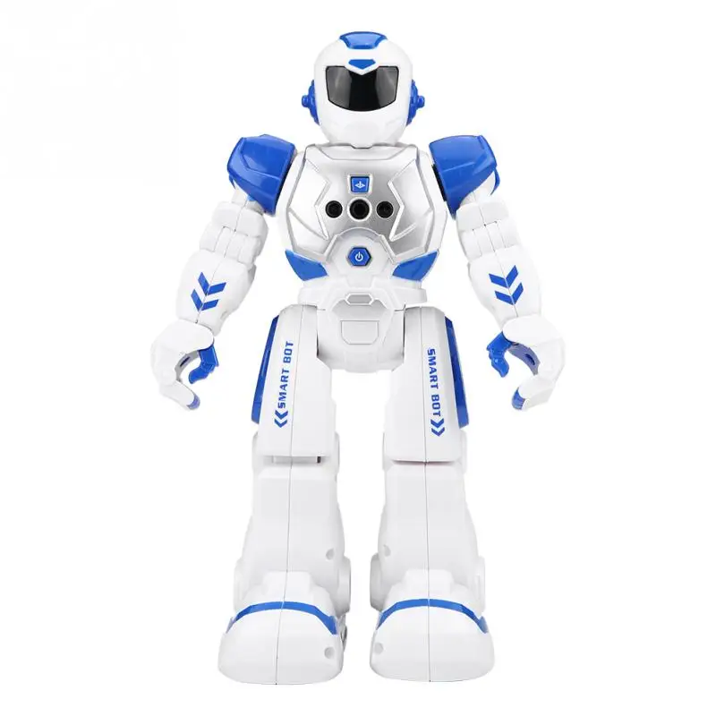 blue Пульт дистанционного управления умный робот экшн-Прогулка Sing Dance Action Figure датчик жеста Робот Игрушки для детей подарок на день рождения Горячая Распродажа - Цвет: blue