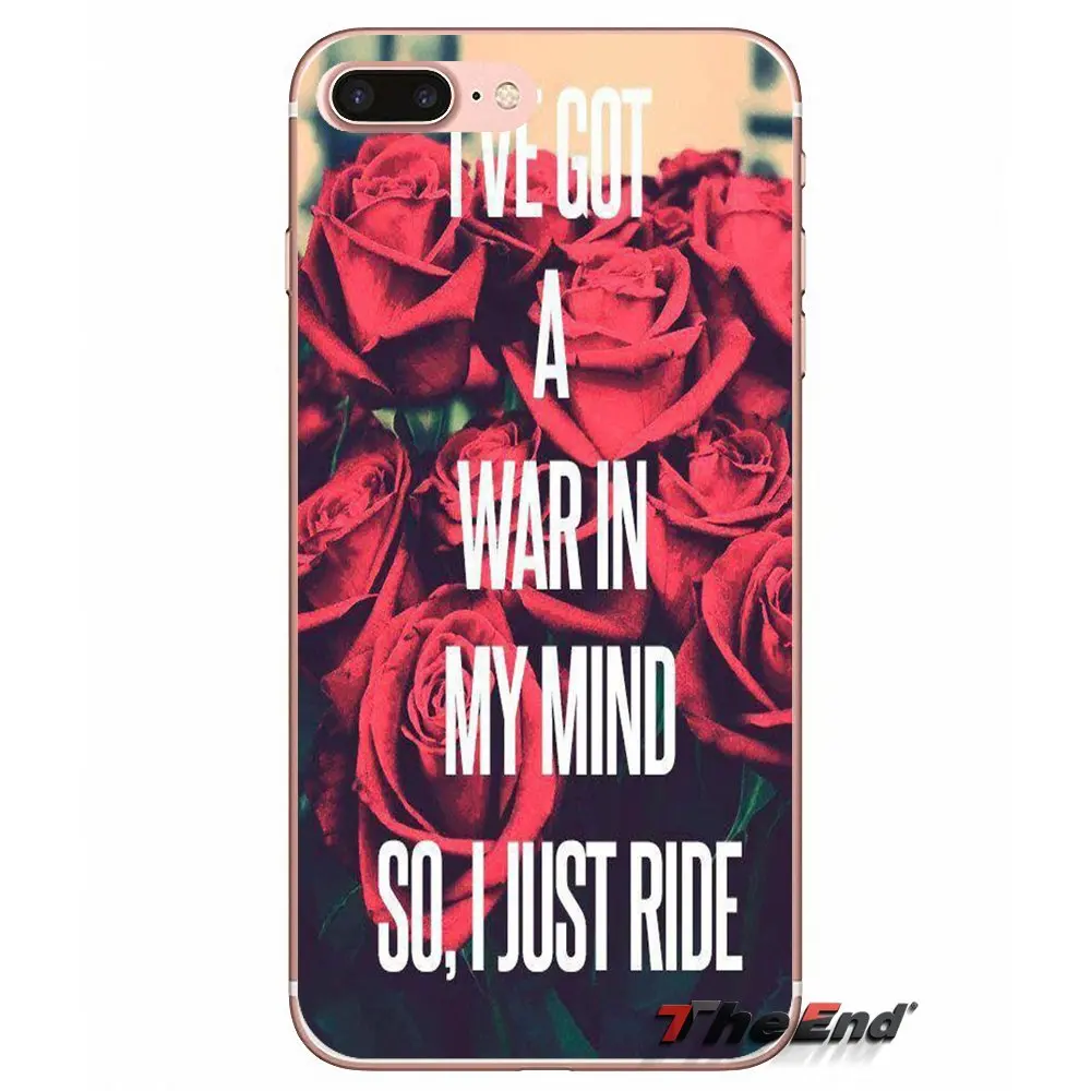Силиконовый чехол из ТПУ для Samsung Galaxy S3 S4 S5 MINI S6 S7 edge S8 Plus Note 2 3 4 5 Grand Core Prime lana del rey lyric