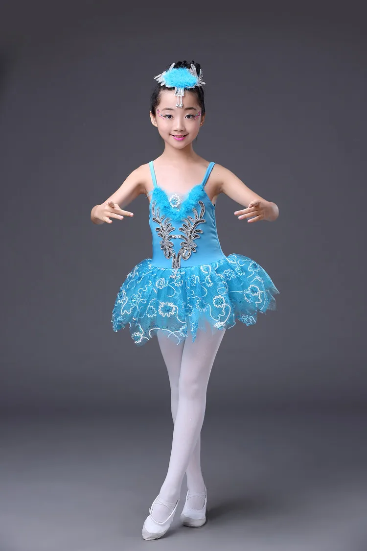 Children Ballet Dance Costume dress Kids Swan Lake Princess Dress Pancake Tutu Leotard Clothing For Girls outfits | Тематическая