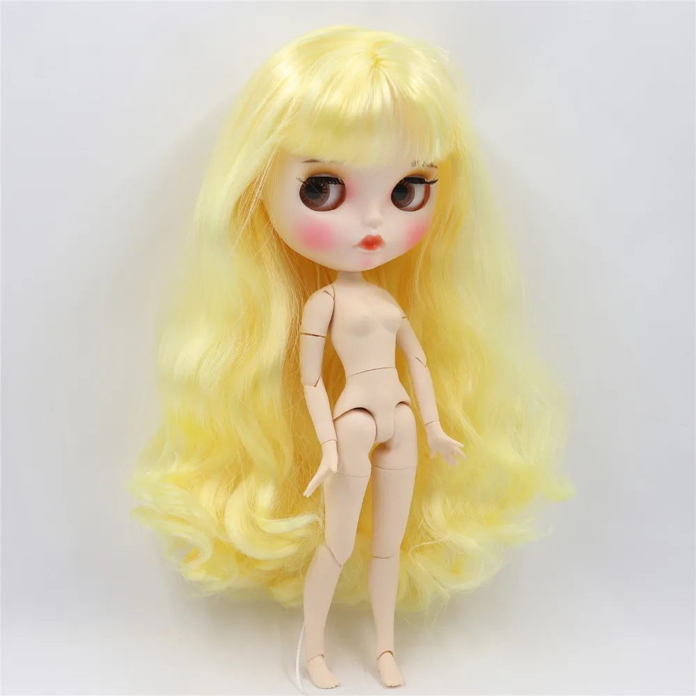 Заводская кукла blyth 1/6 кутом кукла белая кожа суставы тела индивидуальные лица бровей игрушка кукла, 30 см