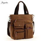 Холщовый деловой портфель Jorgeolea для мужчин, Повседневная сумка для путешествий, E502